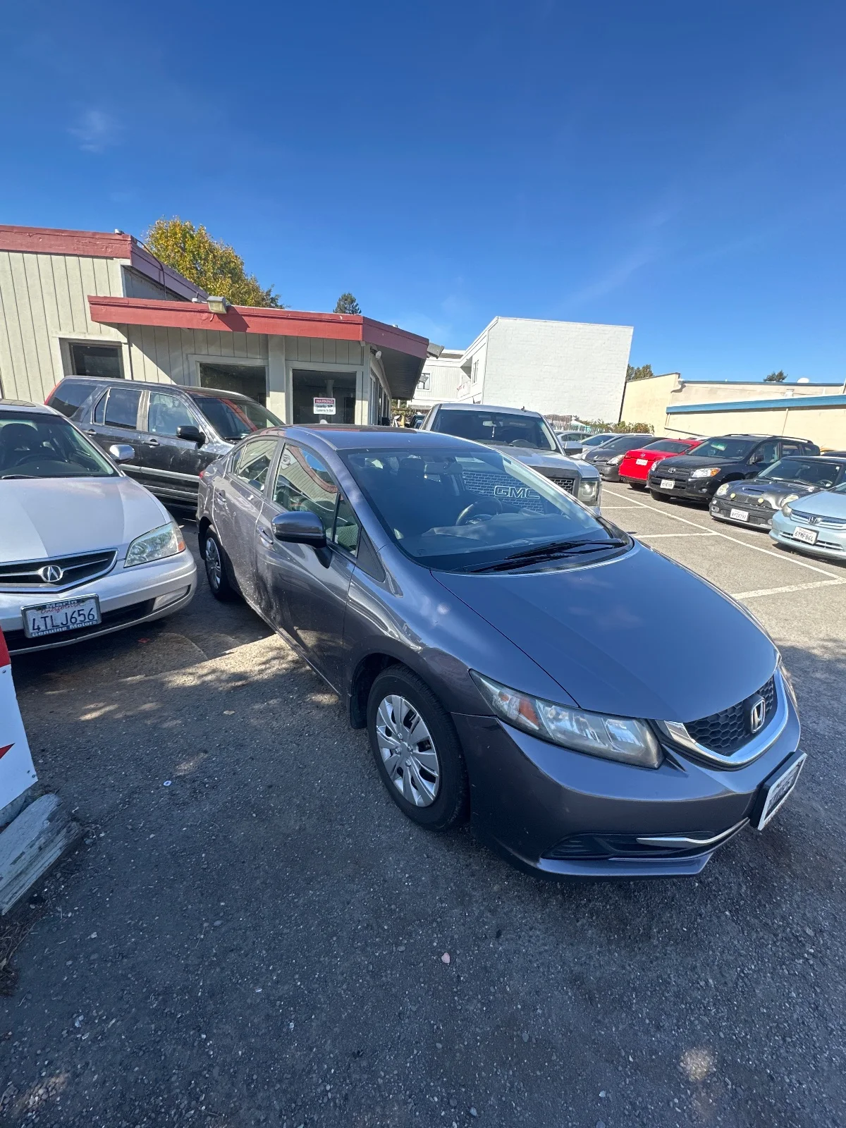 2014 Honda Civic LX — for sale at Auto Marín, Novato CA — photo 2 de 3