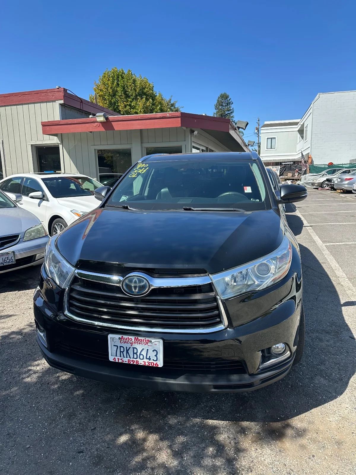 2014 Toyota Highlander Hybrid Limited Platinum AWD — used car for sale at Auto Marín, Novato CA — photo